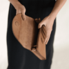 Women's Almond Leather Crossbody Purse buy now