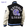 Axel Foley Detroit Lions Varsity Jacket get now