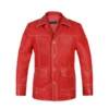 Brad Pitt Fight Club Leather Jacket best men's jacket