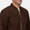 Blain Mocha Men's Brown Bomber Jacket best jacket