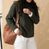 Elegant brown Leather Shoulder Bag for Women best offer