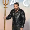 Jason Momoa Biker Leather Jacket From Aquaman World Premiere buy now