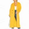 Selena Gomez Yellow Coat in Only Murders in the Building on sale