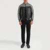 Terrance Black and Red Varsity Leather Jacket best For Men